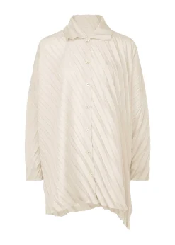 ISSEY MIYAKE Angle Pleats Shirt New