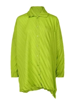 ISSEY MIYAKE Angle Pleats Shirt New