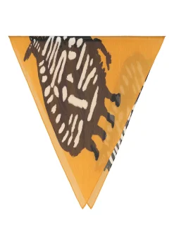 ISSEY MIYAKE Animal Pattern Pleats Stole Best Sale