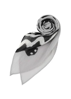 ISSEY MIYAKE Animal Pattern Pleats Stole Best Sale