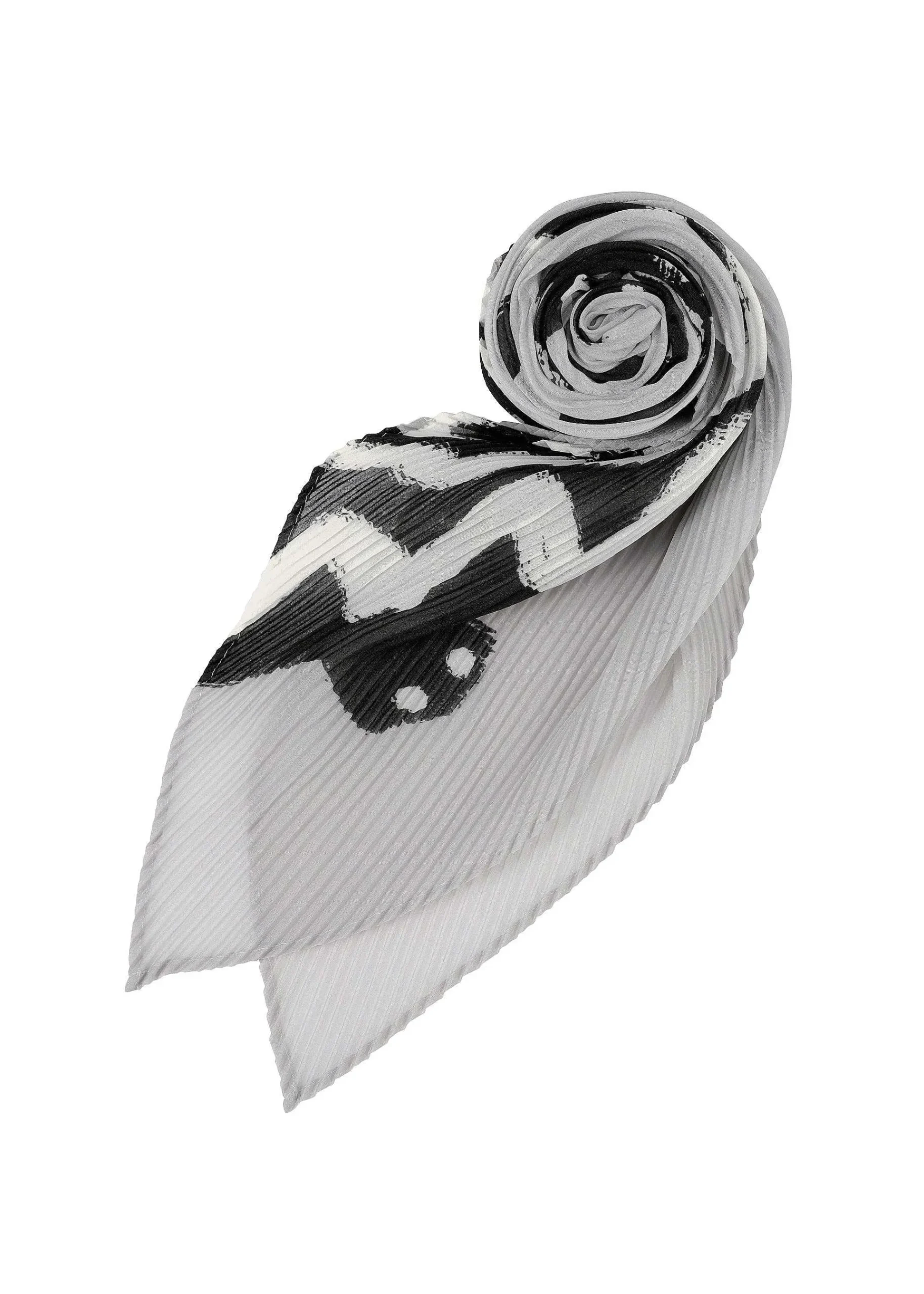 ISSEY MIYAKE Animal Pattern Pleats Stole Best Sale