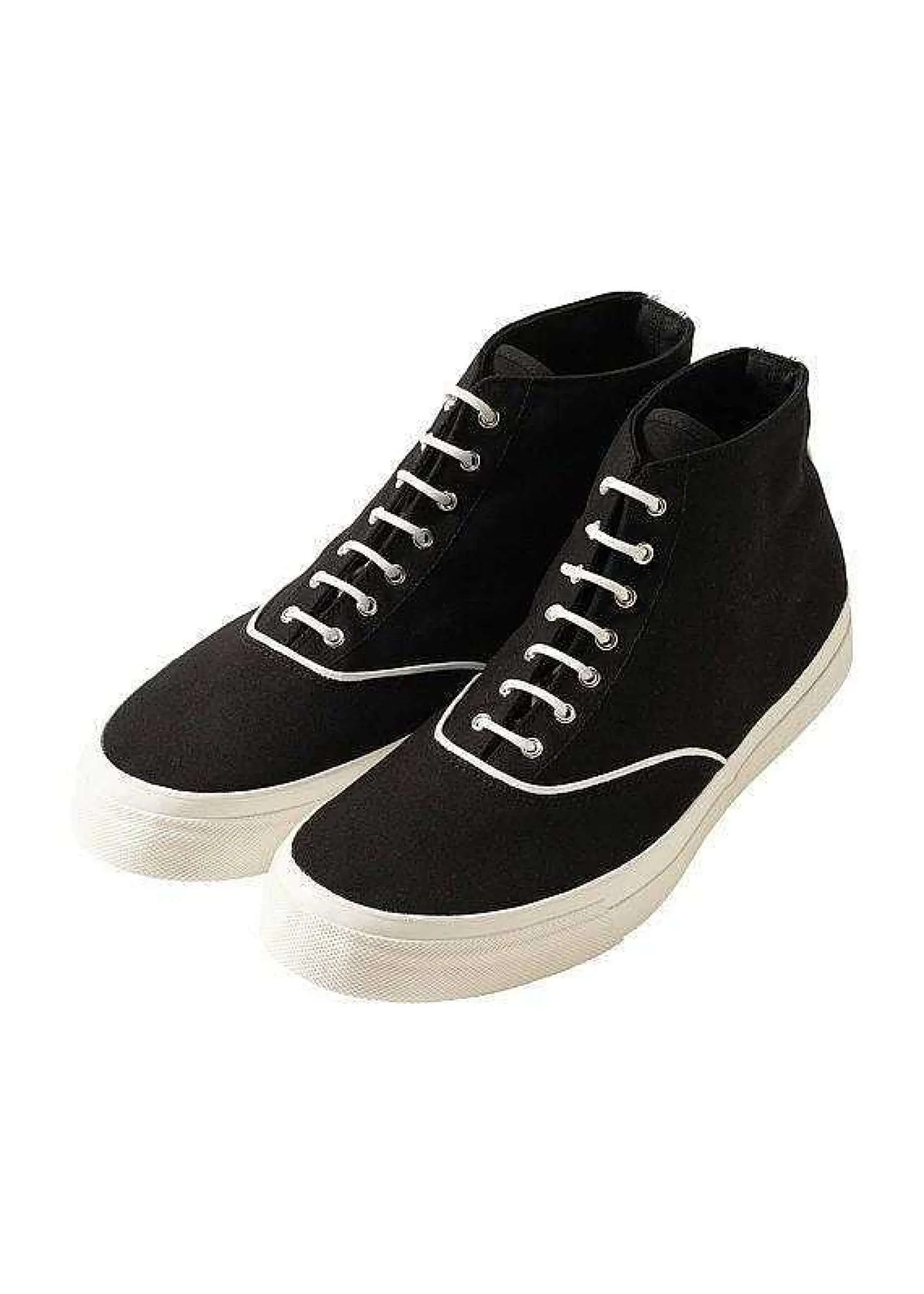 ISSEY MIYAKE Canvas Deck Shoes-Hi Discount