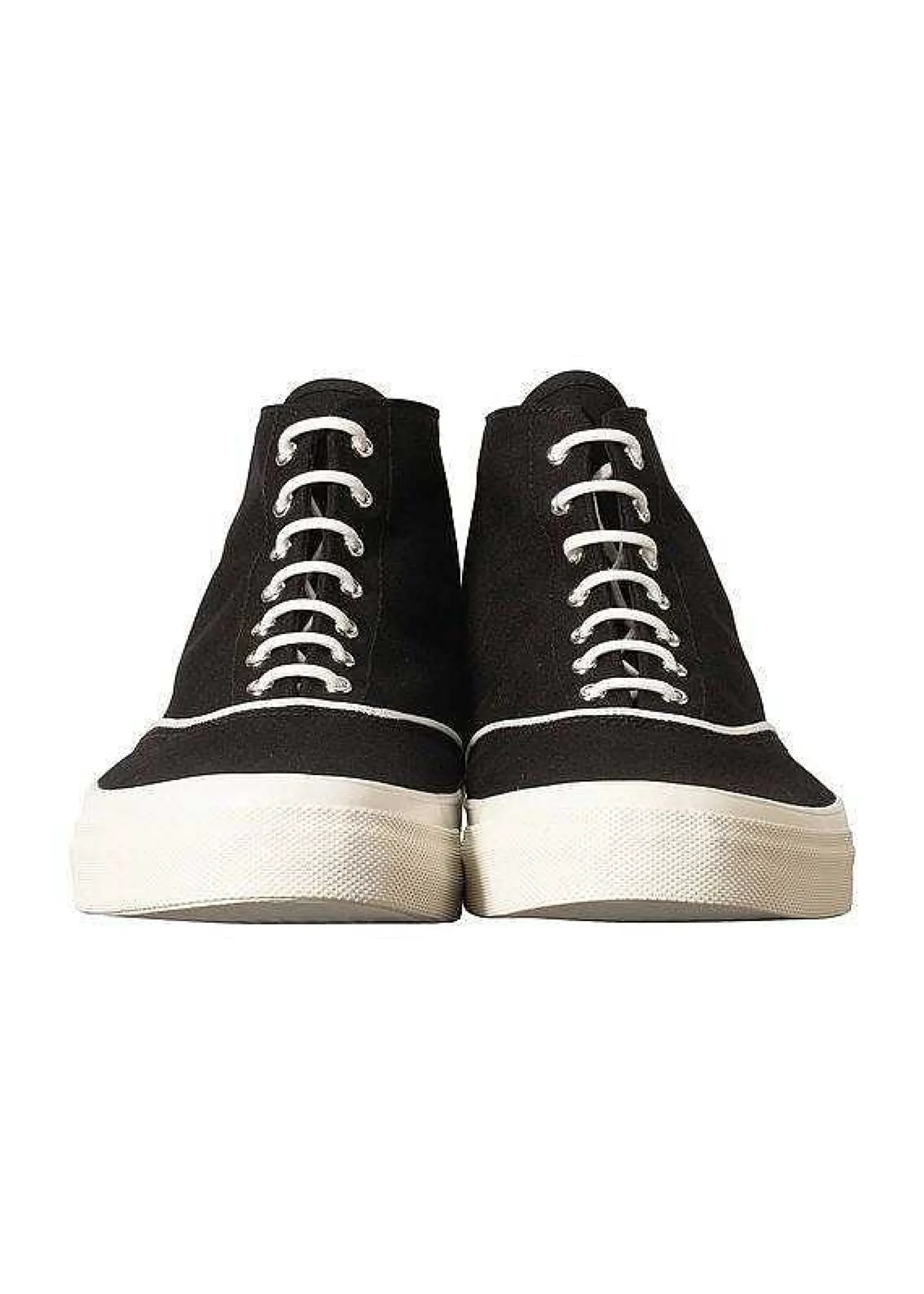 ISSEY MIYAKE Canvas Deck Shoes-Hi Discount