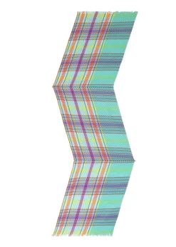 ISSEY MIYAKE Check Pleats Stole Cheap