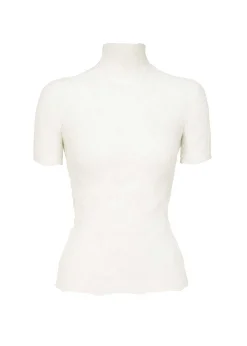 ISSEY MIYAKE Chiffon Twist Bk/Wt-46 Clearance