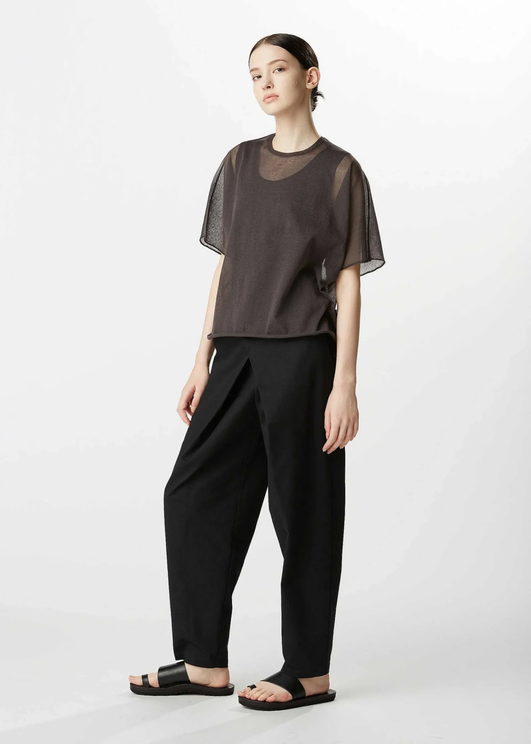 ISSEY MIYAKE Curling Sheer Knit Discount