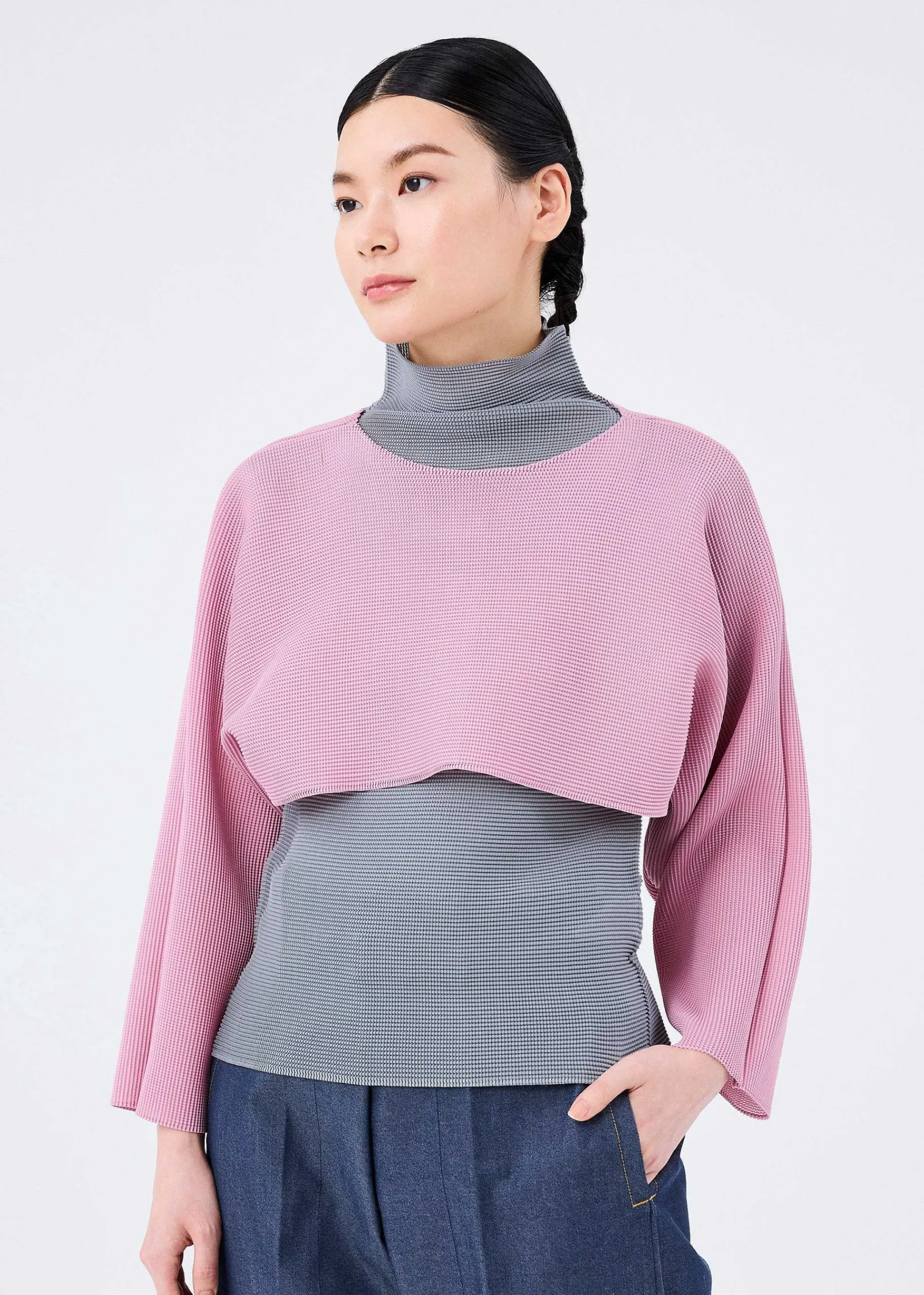 ISSEY MIYAKE Dolman Stretch Pleats 2 Fashion