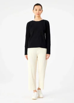 ISSEY MIYAKE Fine Knit Pleats Black Outlet