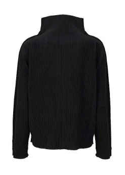 ISSEY MIYAKE Fine Knit Pleats Black Clearance
