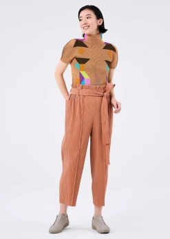 ISSEY MIYAKE Fine Knit Pleats Bottom 1 Sale