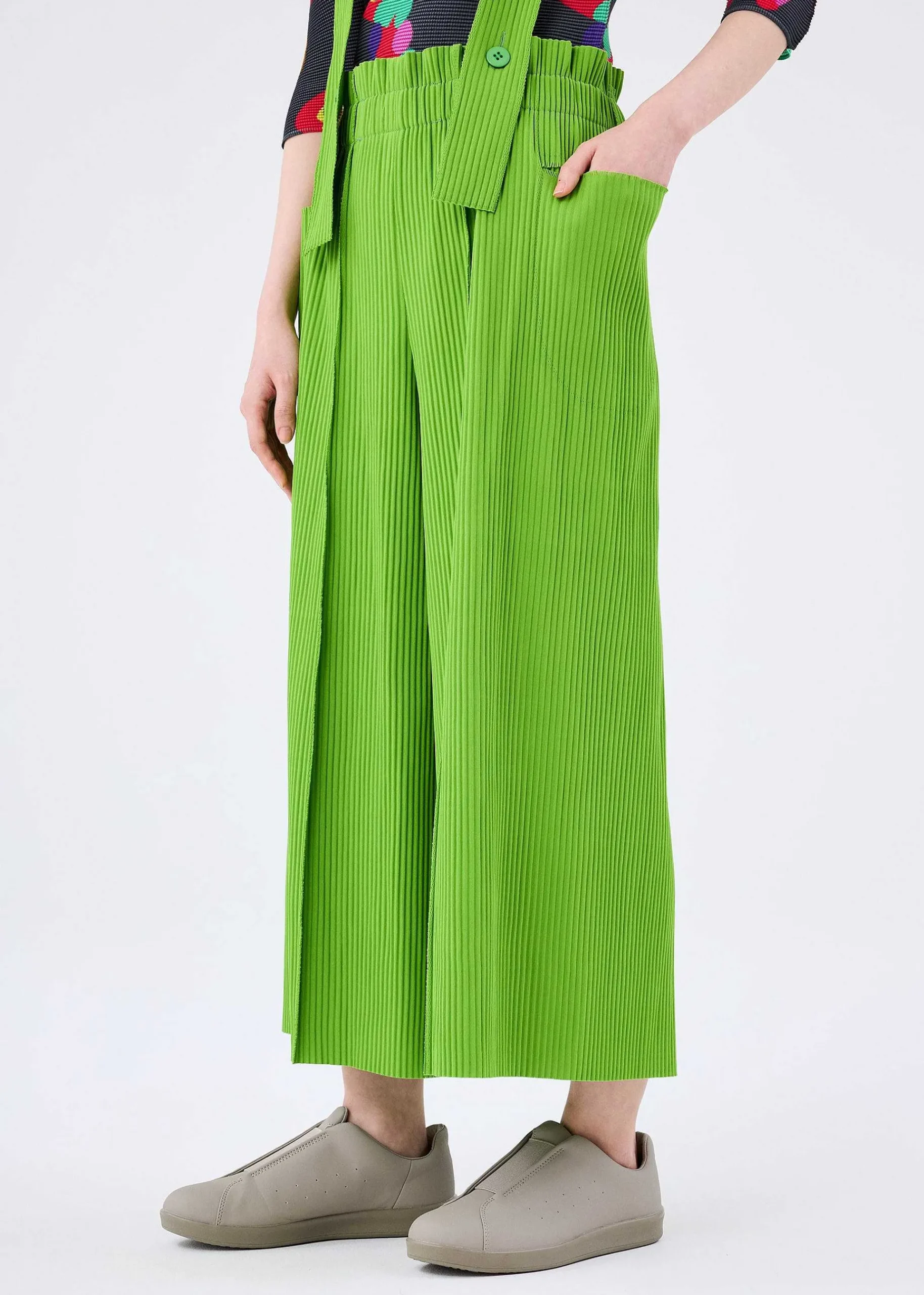 ISSEY MIYAKE Fine Knit Pleats Bottom 1 Sale