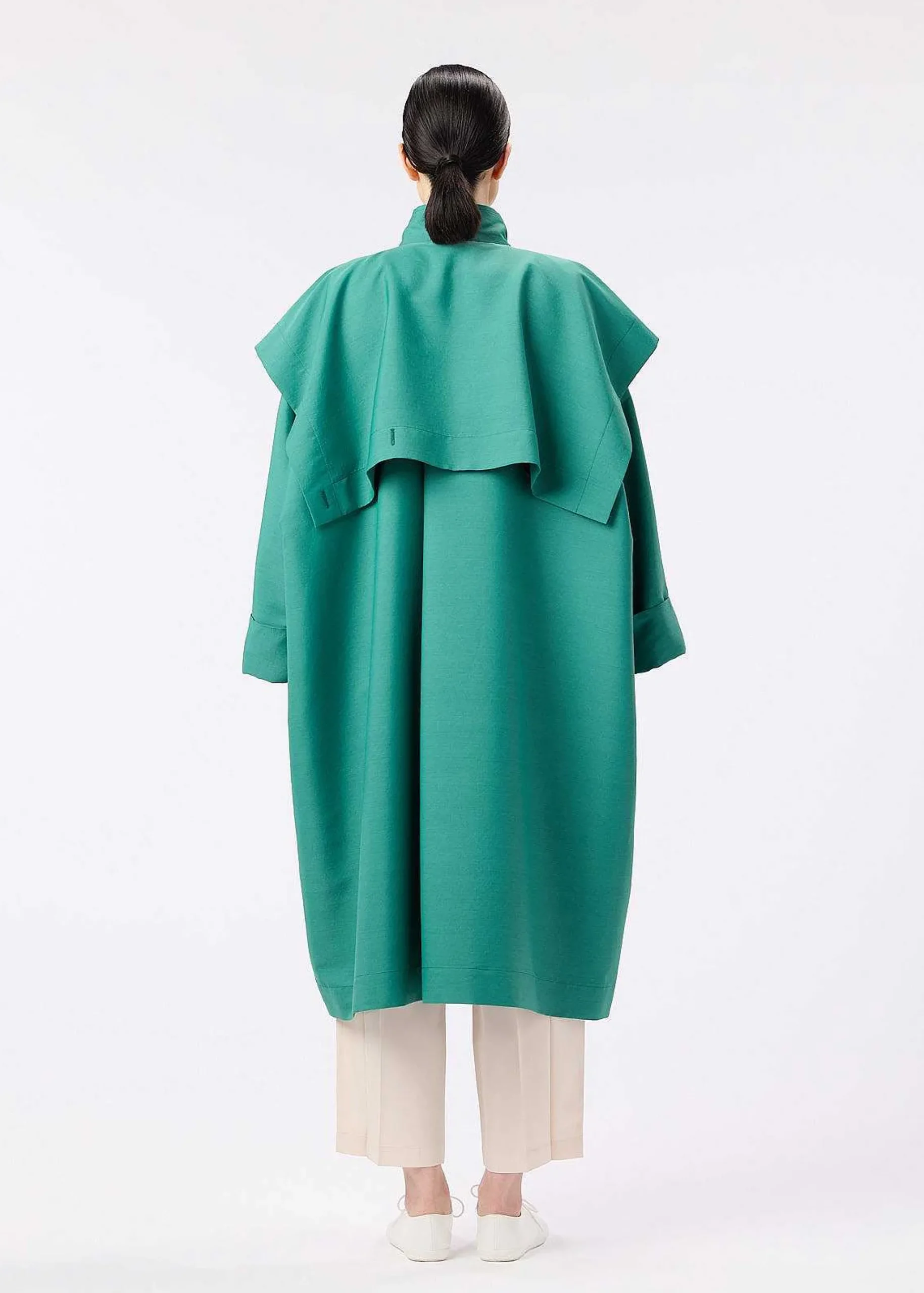 ISSEY MIYAKE Frame Wind Coat Discount