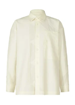 ISSEY MIYAKE Geometry Jacquard Shirt Hot