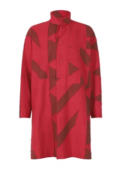 ISSEY MIYAKE Geometry Jacquard Shirt Sale