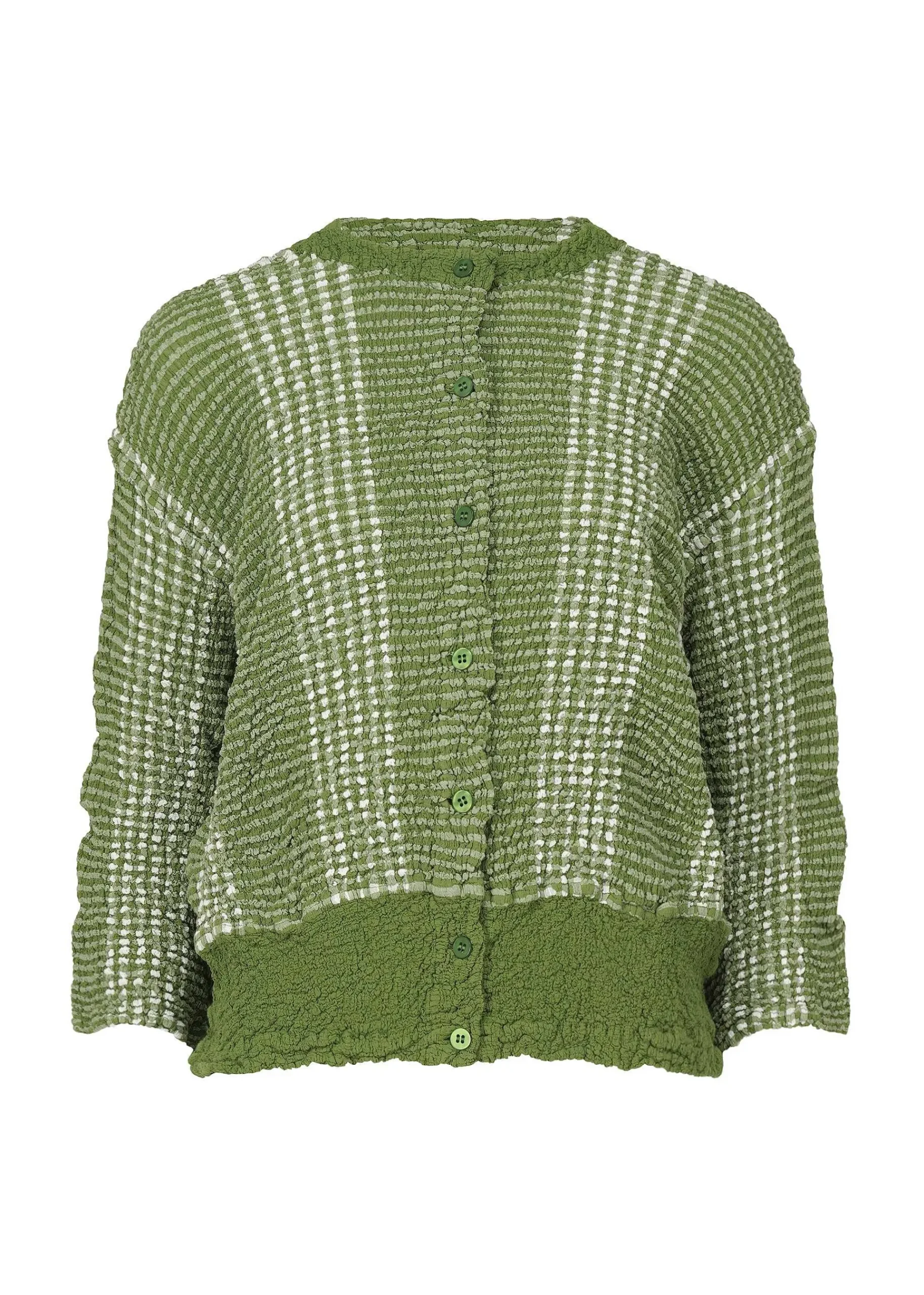 ISSEY MIYAKE Gingham Stripe Cauliflower Best