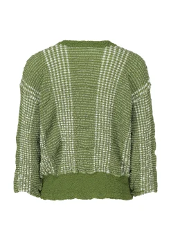 ISSEY MIYAKE Gingham Stripe Cauliflower Best