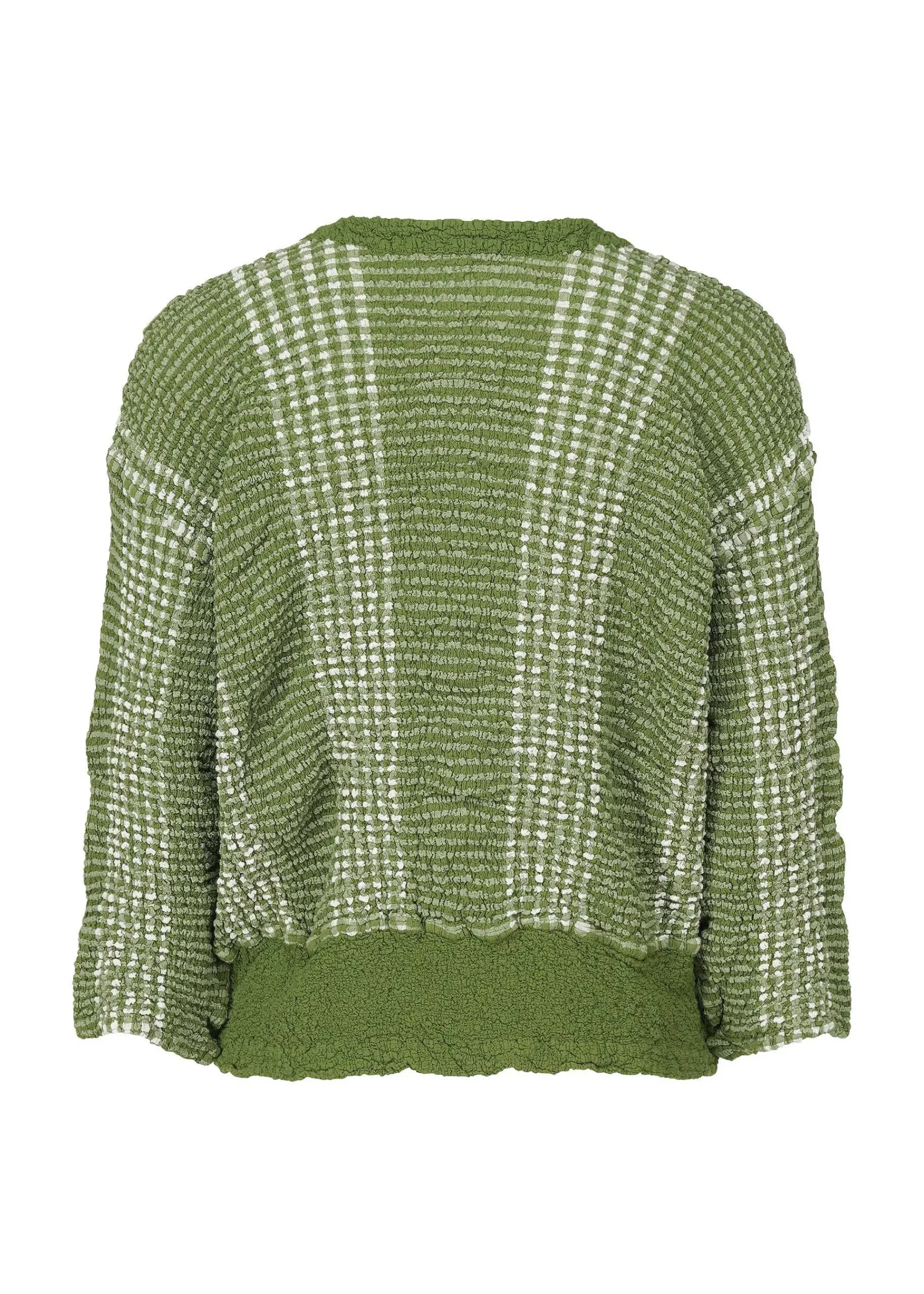 ISSEY MIYAKE Gingham Stripe Cauliflower Best