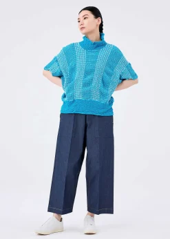 ISSEY MIYAKE Gingham Stripe Cauliflower Fashion
