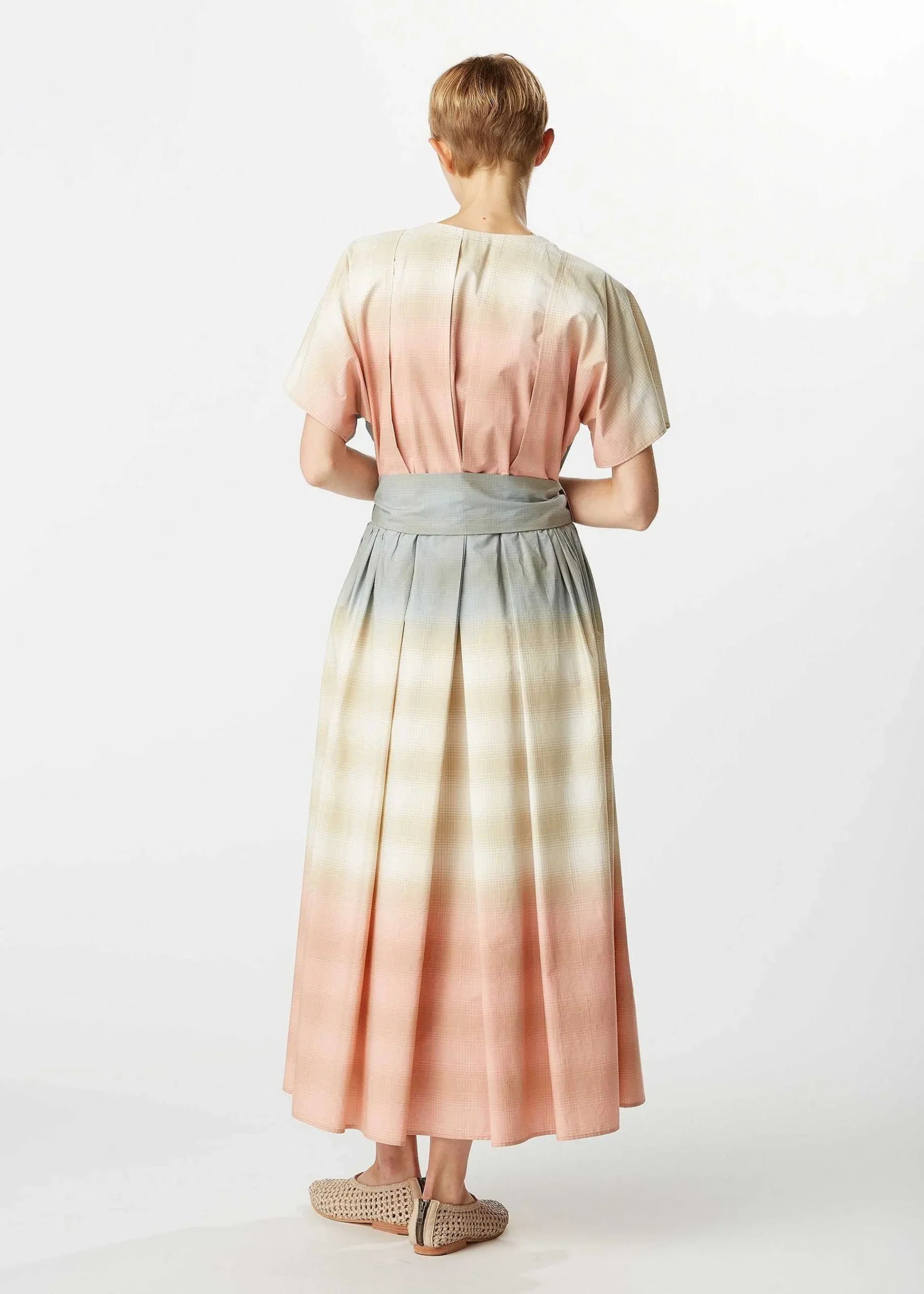 ISSEY MIYAKE Gradation Check Flash Sale