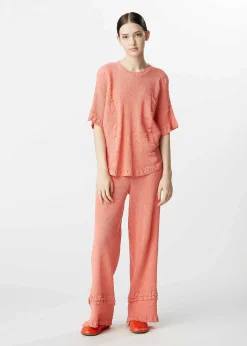 ISSEY MIYAKE Kyo Chijimi Comb Stitch New