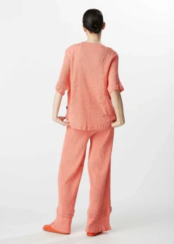 ISSEY MIYAKE Kyo Chijimi Comb Stitch New