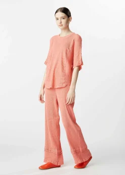 ISSEY MIYAKE Kyo Chijimi Comb Stitch New