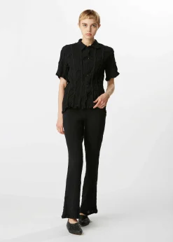 ISSEY MIYAKE Kyo Chijimi Stripe Flash Sale