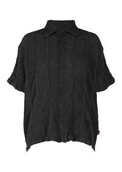 ISSEY MIYAKE Kyo Chijimi Stripe Flash Sale