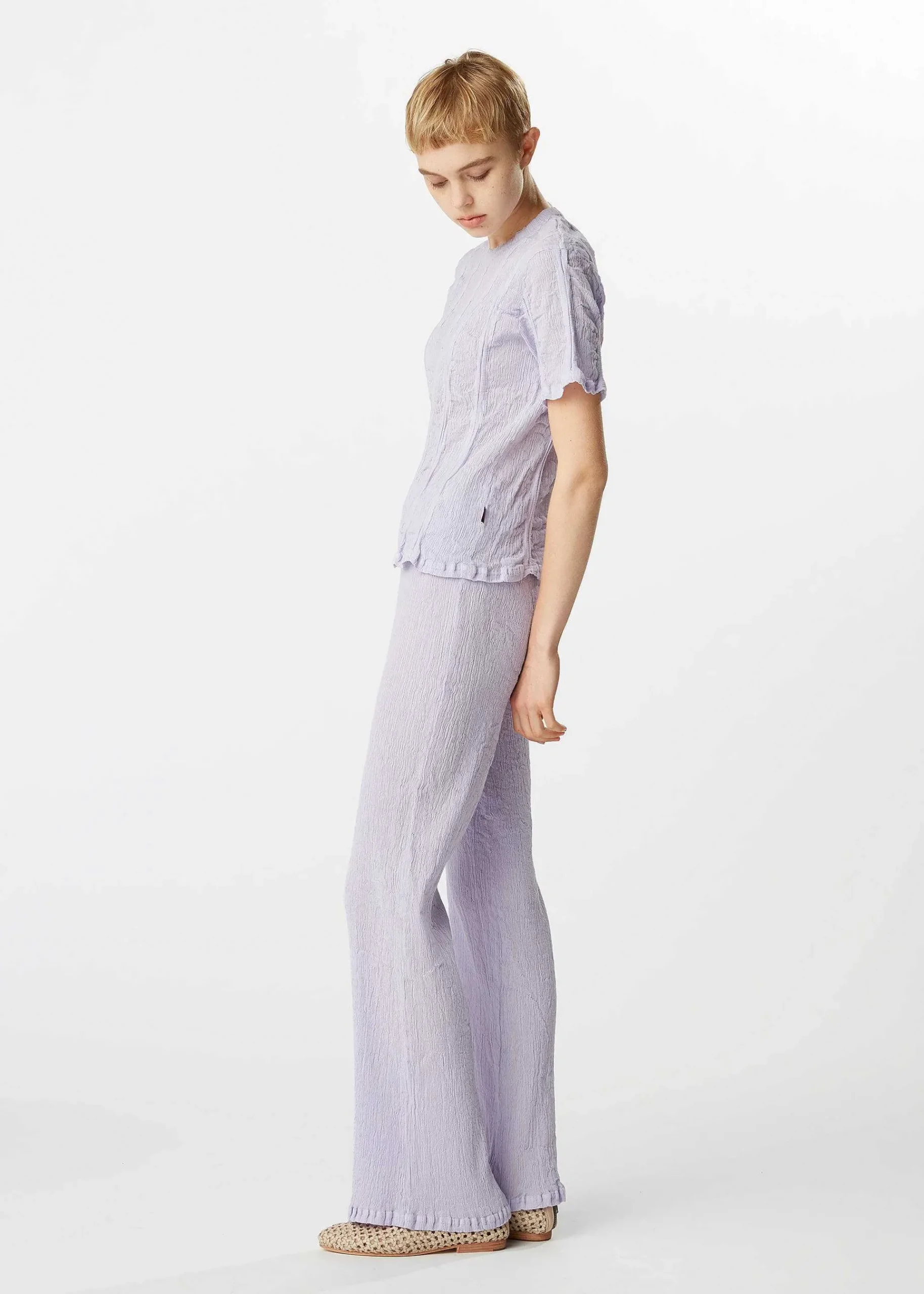 ISSEY MIYAKE Kyo Chijimi Stripe Best