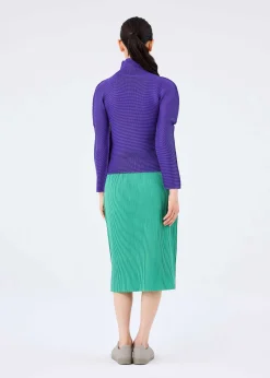 ISSEY MIYAKE Mix Fine Knit Pleats Bottom Cheap