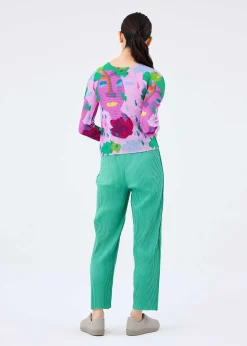 ISSEY MIYAKE Mix Fine Knit Pleats Bottom Fashion