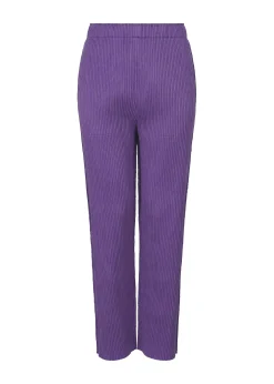 ISSEY MIYAKE Mix Fine Knit Pleats Bottom Fashion