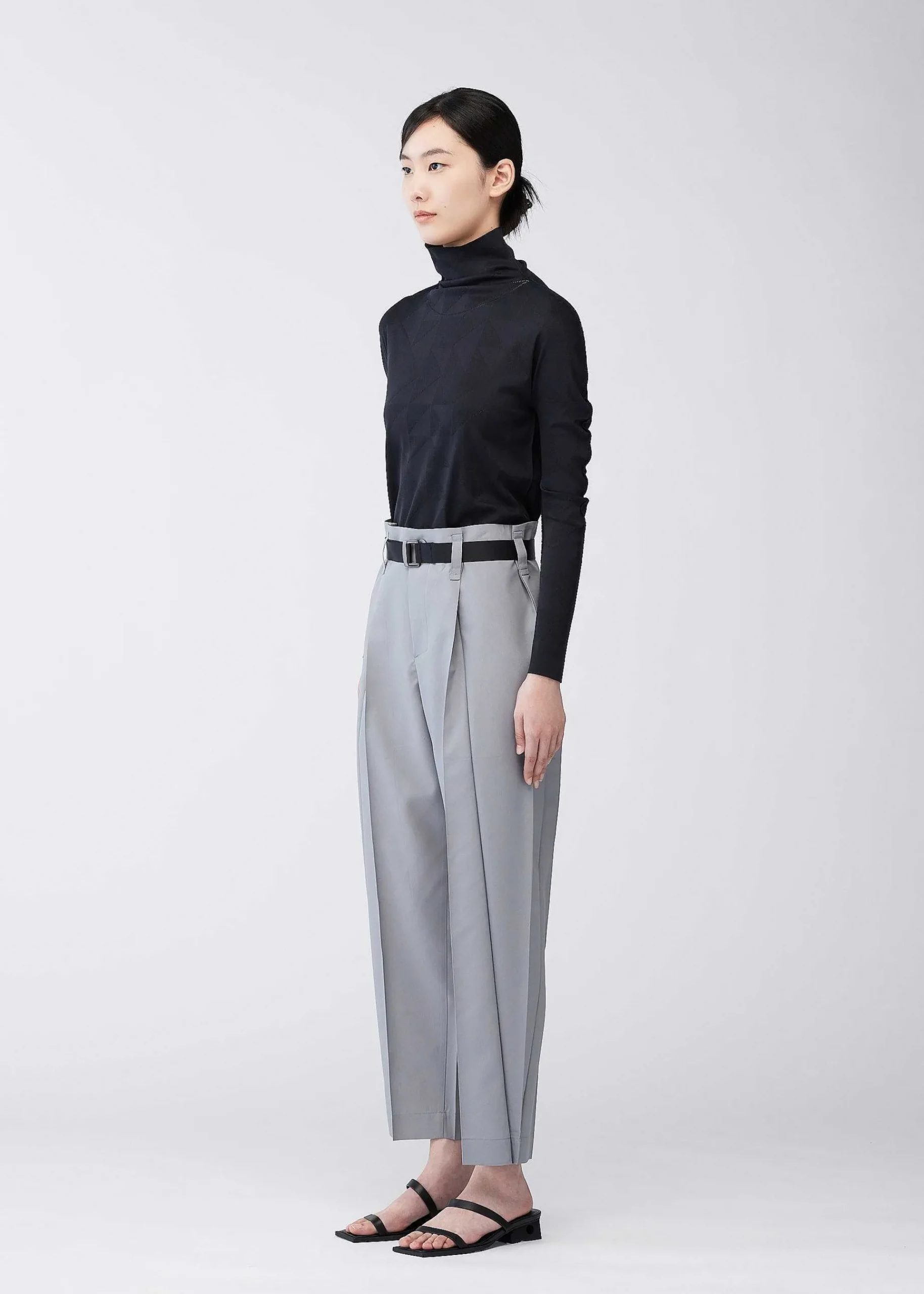 ISSEY MIYAKE Oblique Fold Bottoms Clearance