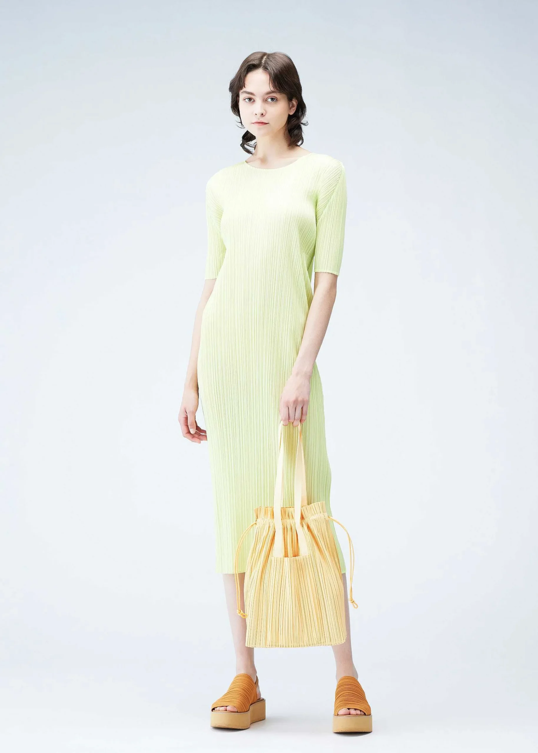 ISSEY MIYAKE Pleats Tote Bag Cheap