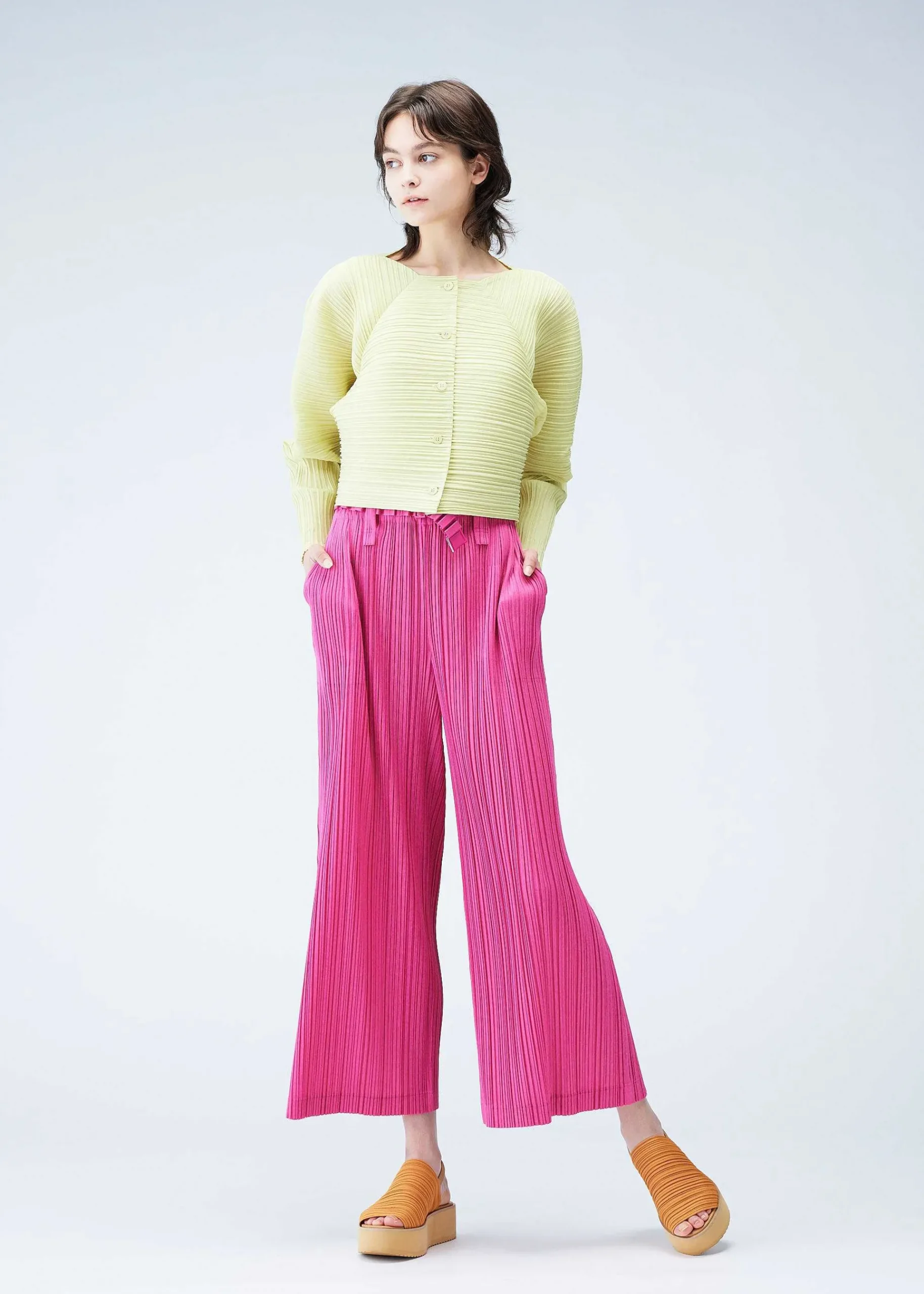 ISSEY MIYAKE Ramie Pleats Best Sale
