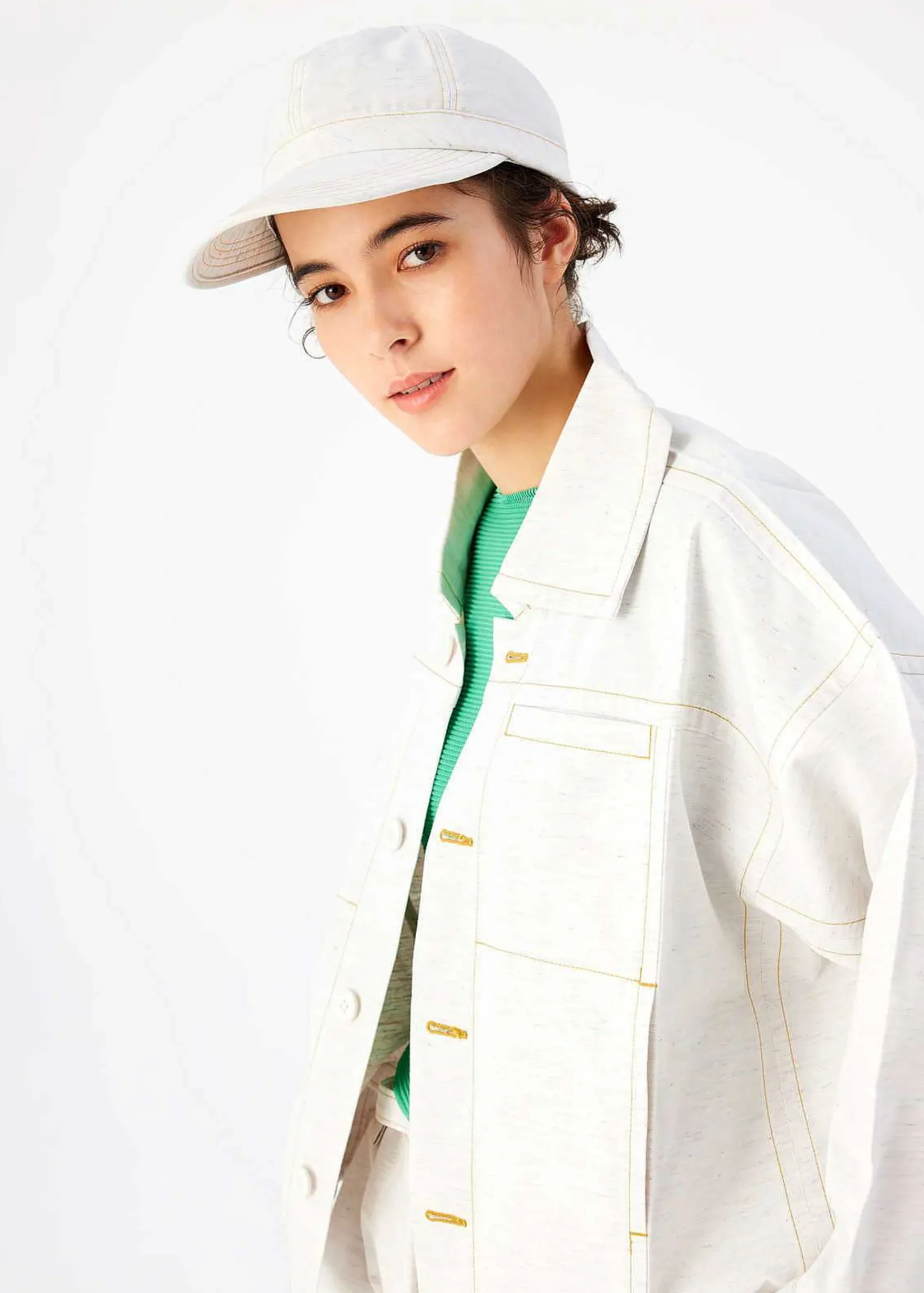 ISSEY MIYAKE Remetex Denim Hat Discount