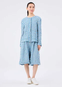 ISSEY MIYAKE Remetex Gingham Check Hot