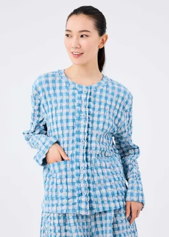 ISSEY MIYAKE Remetex Gingham Check Hot
