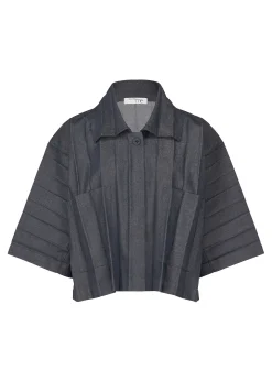 ISSEY MIYAKE Remetex Pleats Denim Best