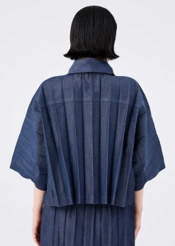 ISSEY MIYAKE Remetex Pleats Denim Best
