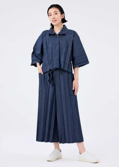 ISSEY MIYAKE Remetex Pleats Denim Sale