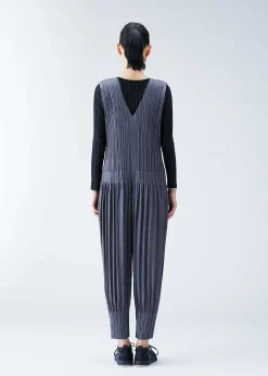 ISSEY MIYAKE Rib Pleats Basics Light Gray Clearance