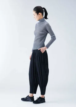 ISSEY MIYAKE Rib Pleats Basics Discount