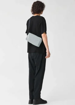 ISSEY MIYAKE Saddle Bag Light Gray Clearance