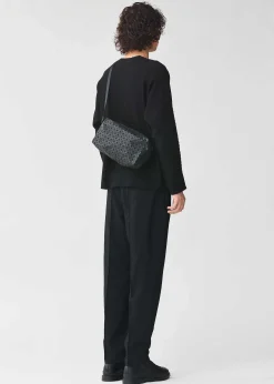 ISSEY MIYAKE Saddle Bag Matte Black Online