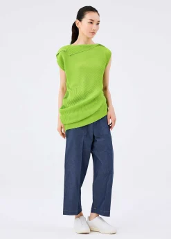 ISSEY MIYAKE Sector Knit Stretch Pleats Best Sale