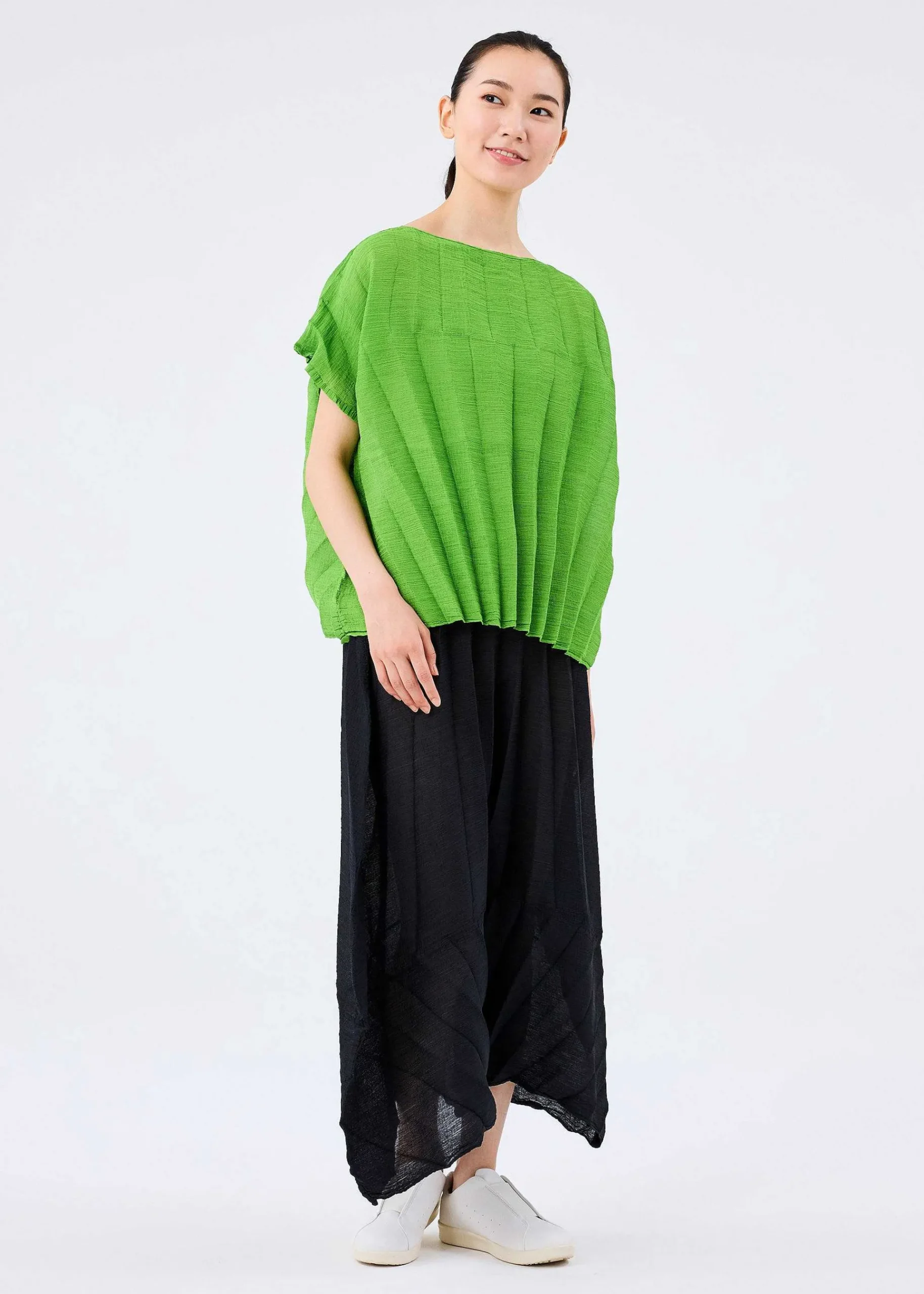 ISSEY MIYAKE Sector See-Through Crepe Best