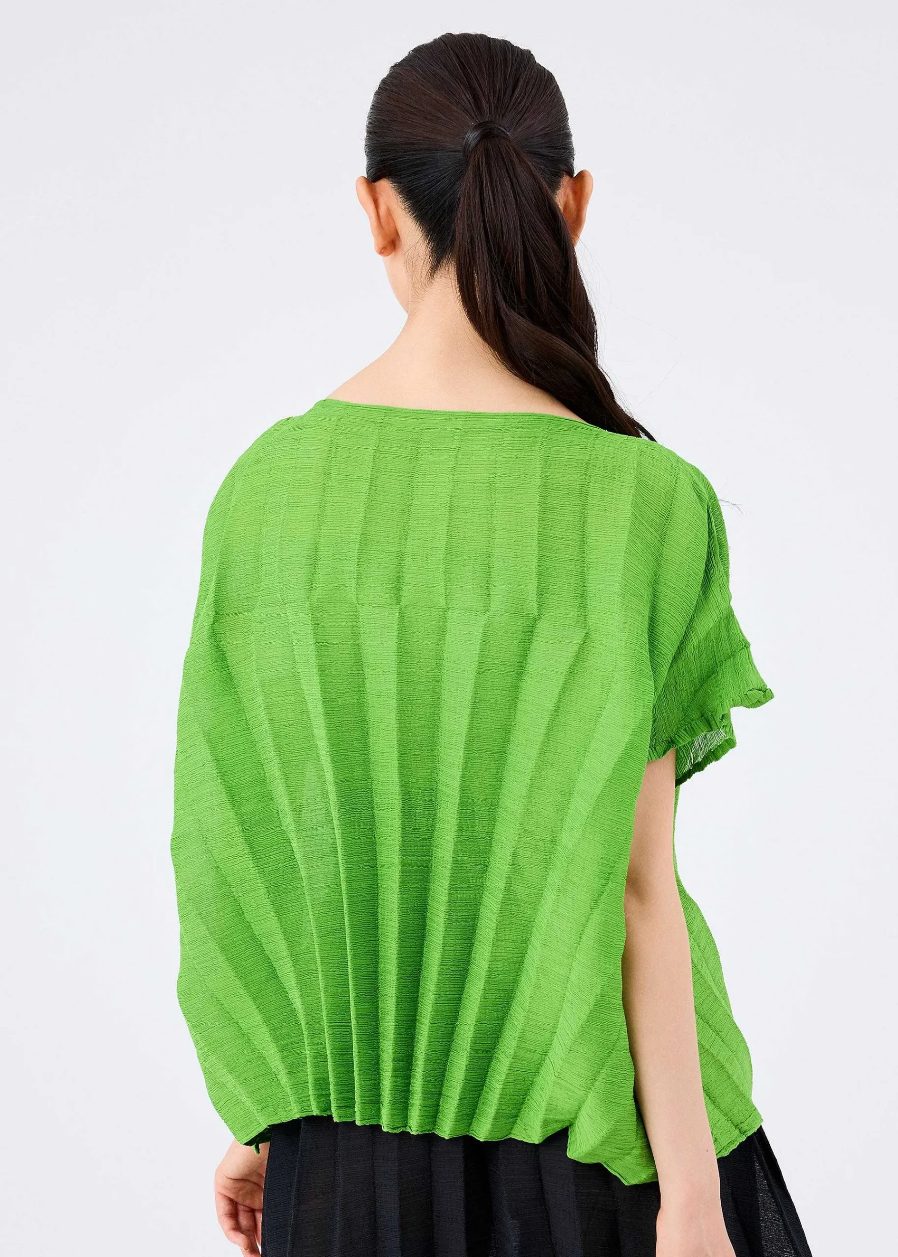 ISSEY MIYAKE Sector See-Through Crepe Best