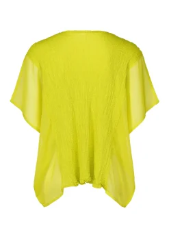 ISSEY MIYAKE Sheer See-Through Crepe Fashion