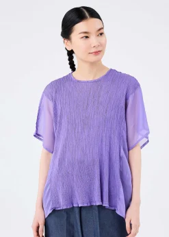 ISSEY MIYAKE Sheer See-Through Crepe Fashion